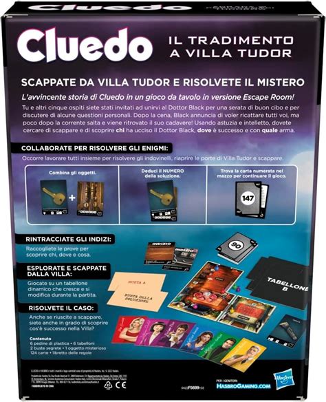 soluzioni cluedo il tradimento a villa tudor|CLUEDO TRADIMENTO A VILLA TUDOR .